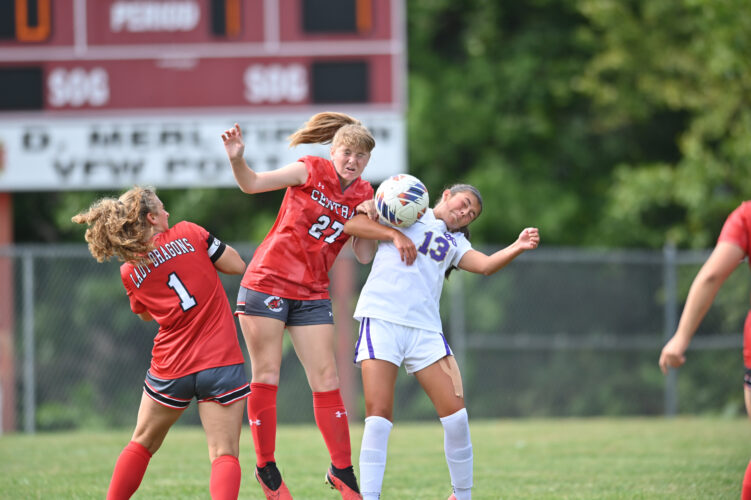 Dibert’s two goals help Central beat Lady Marauders